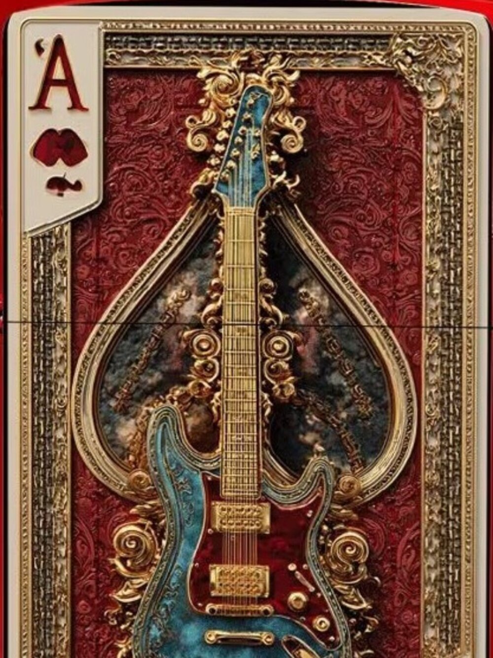Guitar Players Ace Case Lighter